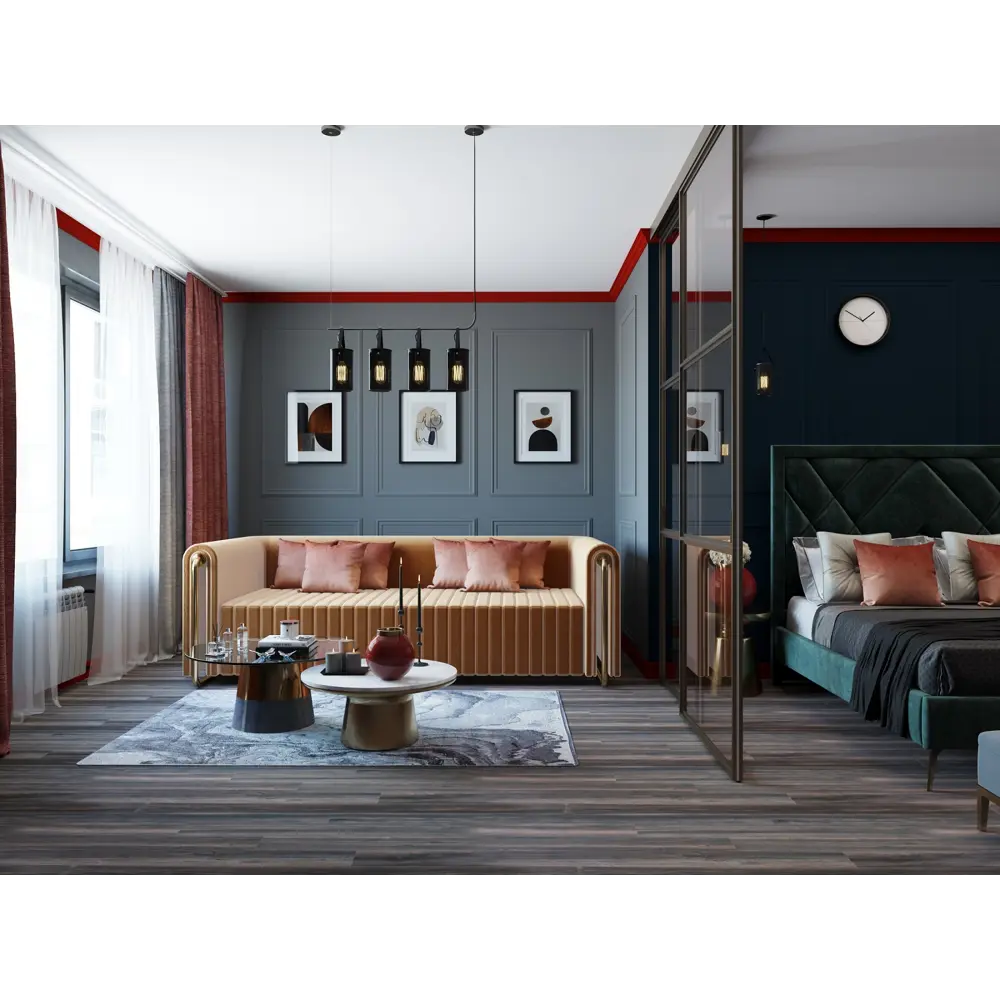 Молдинг настенный полистирол С40/70 белый 12x68x2000 мм Santreyd STLM-2168503 - Вид №3