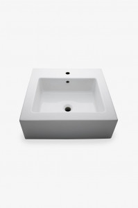 LRCL80 Larsen Rectangular Porcelain Lavatory Sink 23 5/8" x 18 1/2" x 6" Waterworks