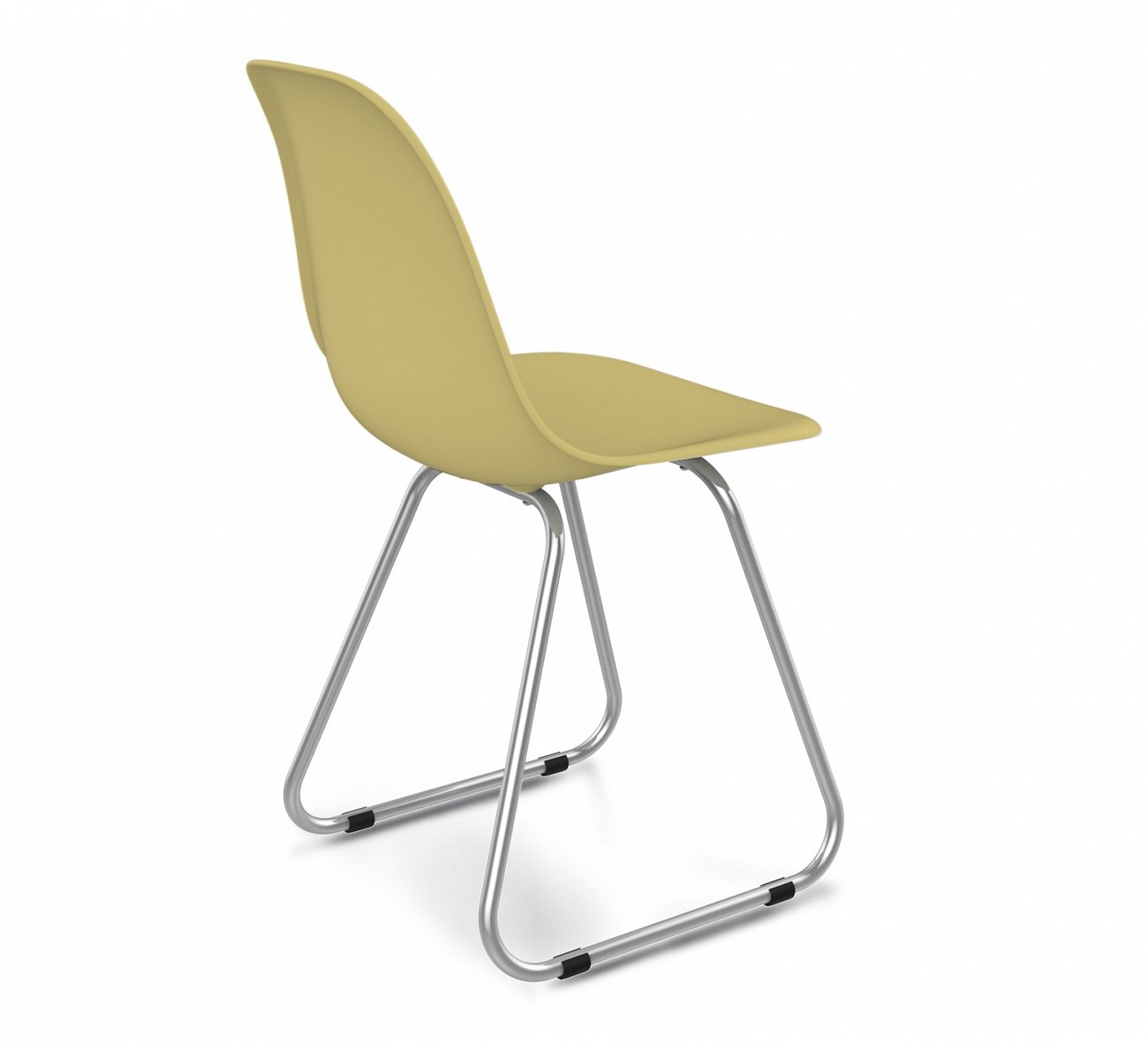Стул DSR бежевый S38 PP (eames style) SHEFFILTON ДИЗАЙНЕРСКИЕ, EAMES STYLE 015596 Бежевый  - Вид №1