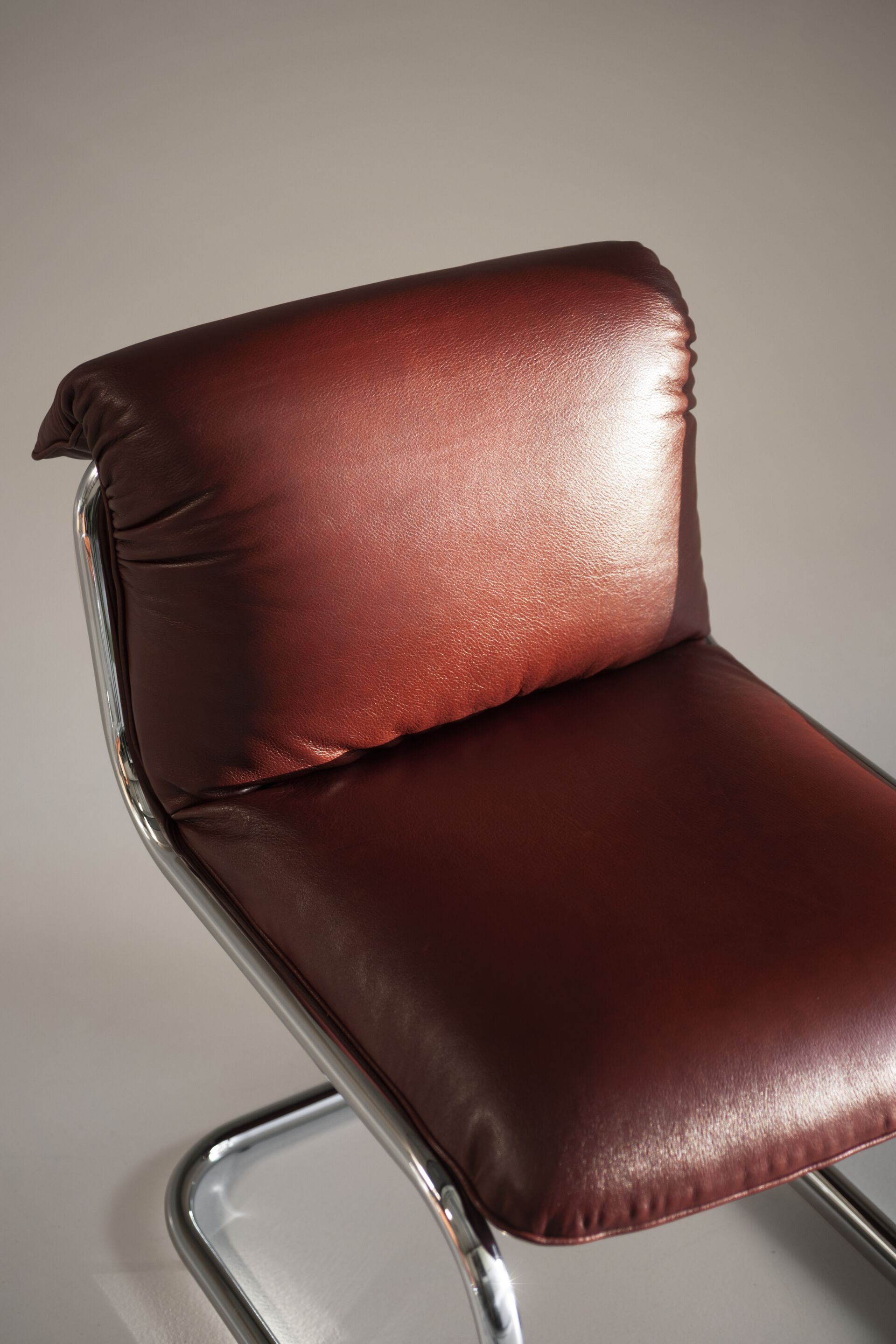 Кожаный консольный стул Baxter SO FAR ARCH-00113044 - Вид №4