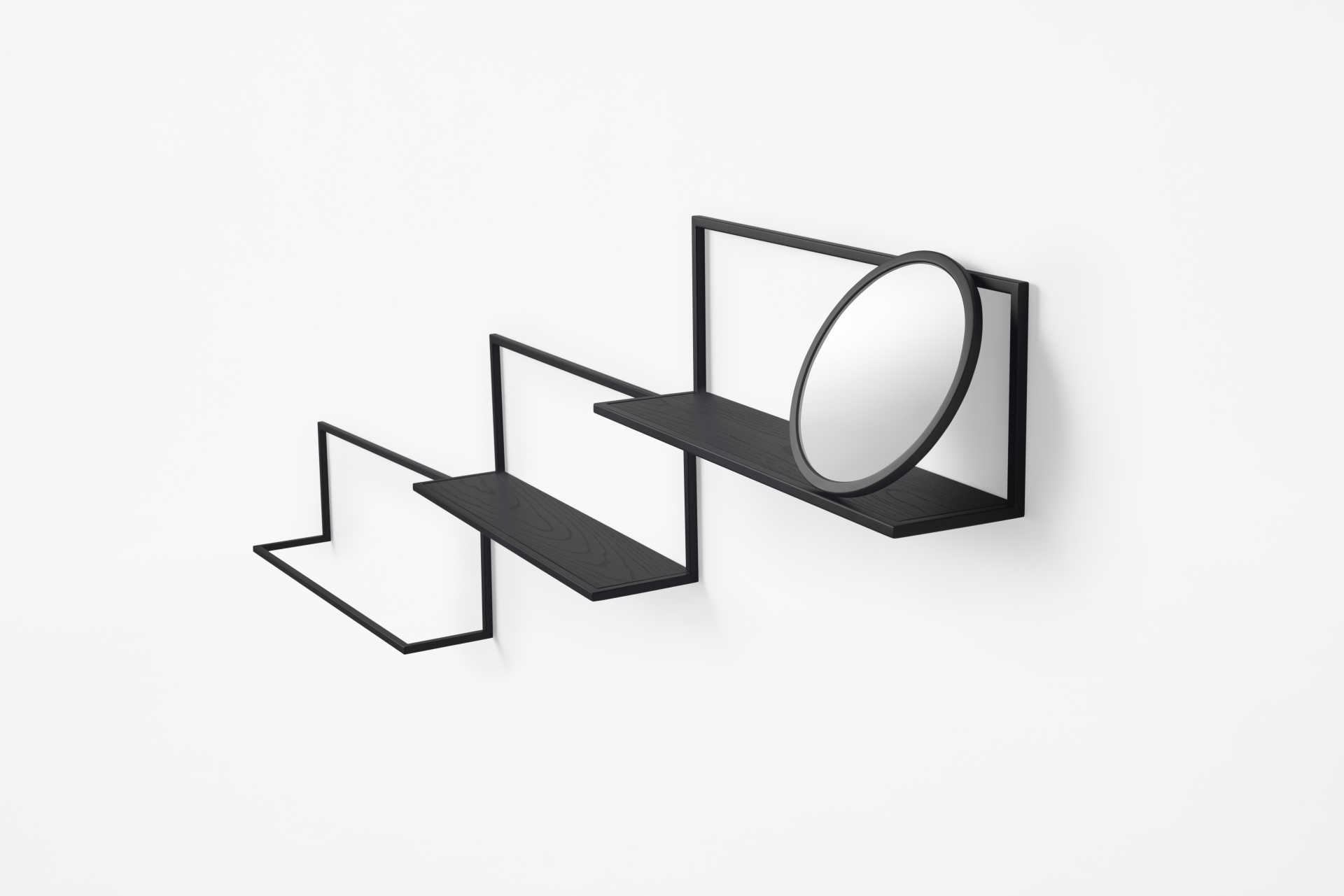 Каркас настенного зеркала маленькое с доской Stellar Works FR-M121-S Frame - Вид №4