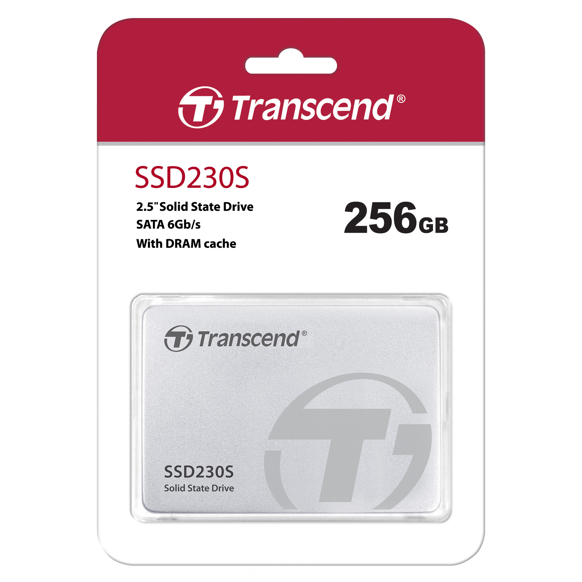 TS256GSSD230S 256gb ssd, 2.5", sata iii 6gb/s ssd230 3d nand Transcend Santreyd  - Вид №3
