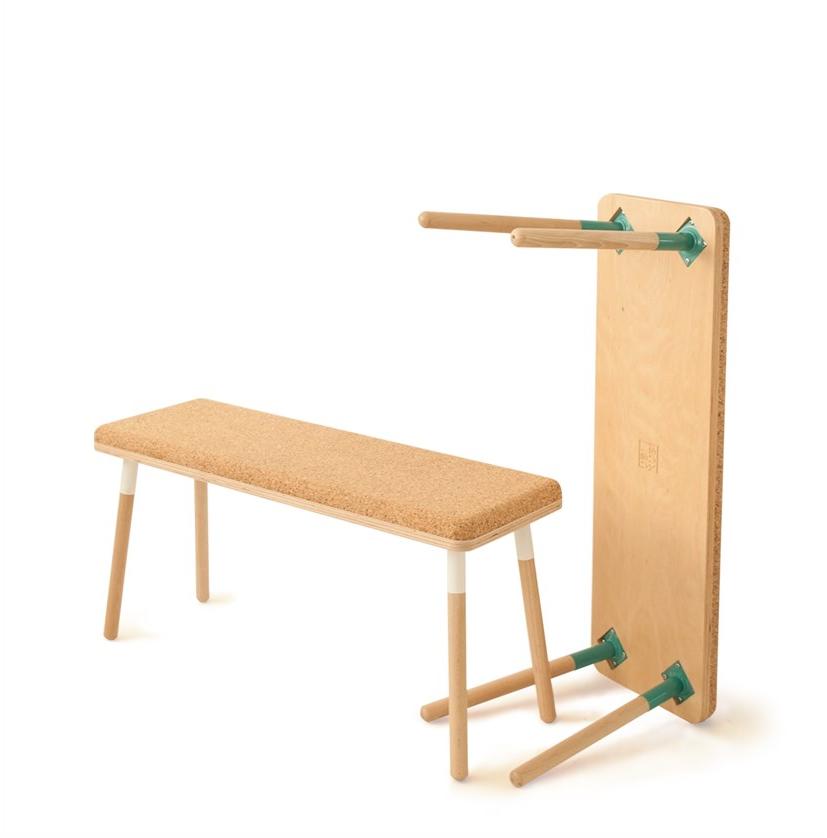 Askia Скамейка из пробки Marco 1.c03.be - Вид №7