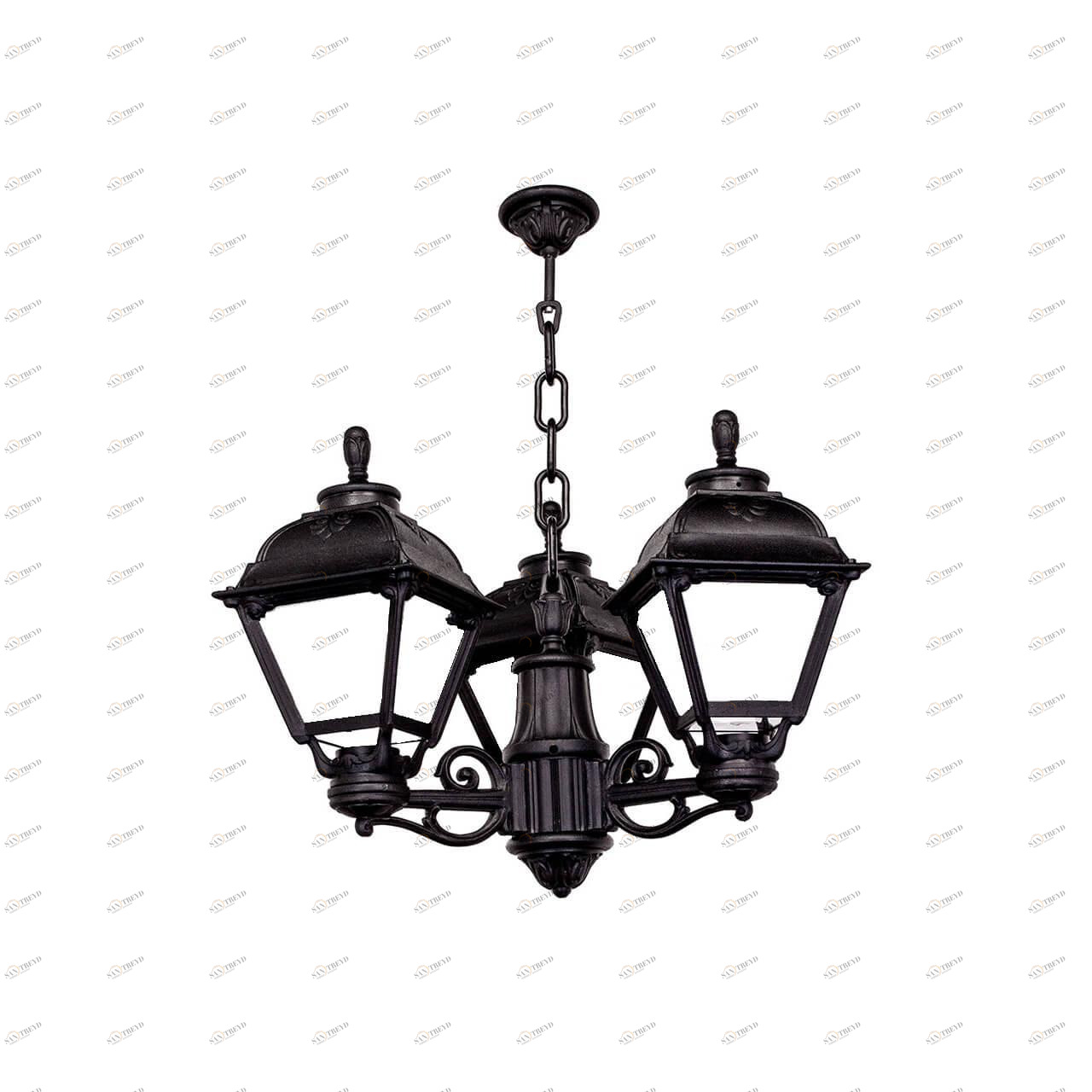 Уличный подвесной светильник Fumagalli Sichem/Cefa 3L U23.121.S30.AXF1R FUMAGALLI SICHEM, CEFA 273529 Черный 