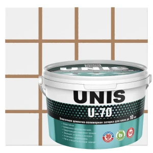 Затирка цементно-полимерная U-70 цвет какао 2 кг