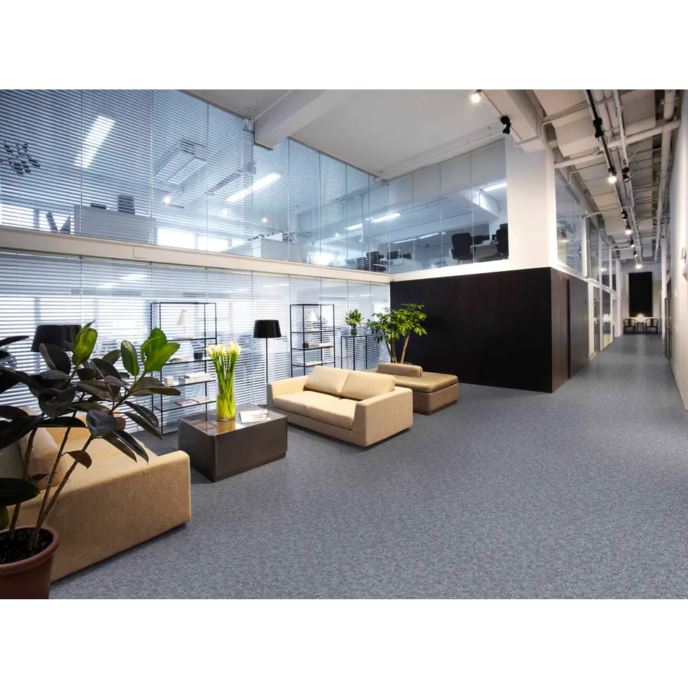 Santreyd Линолеум «Стронг Плюс Фреско» - износостойкое покрытие с серебристым дизайном 14303264 STLM-0892769 - Вид №8