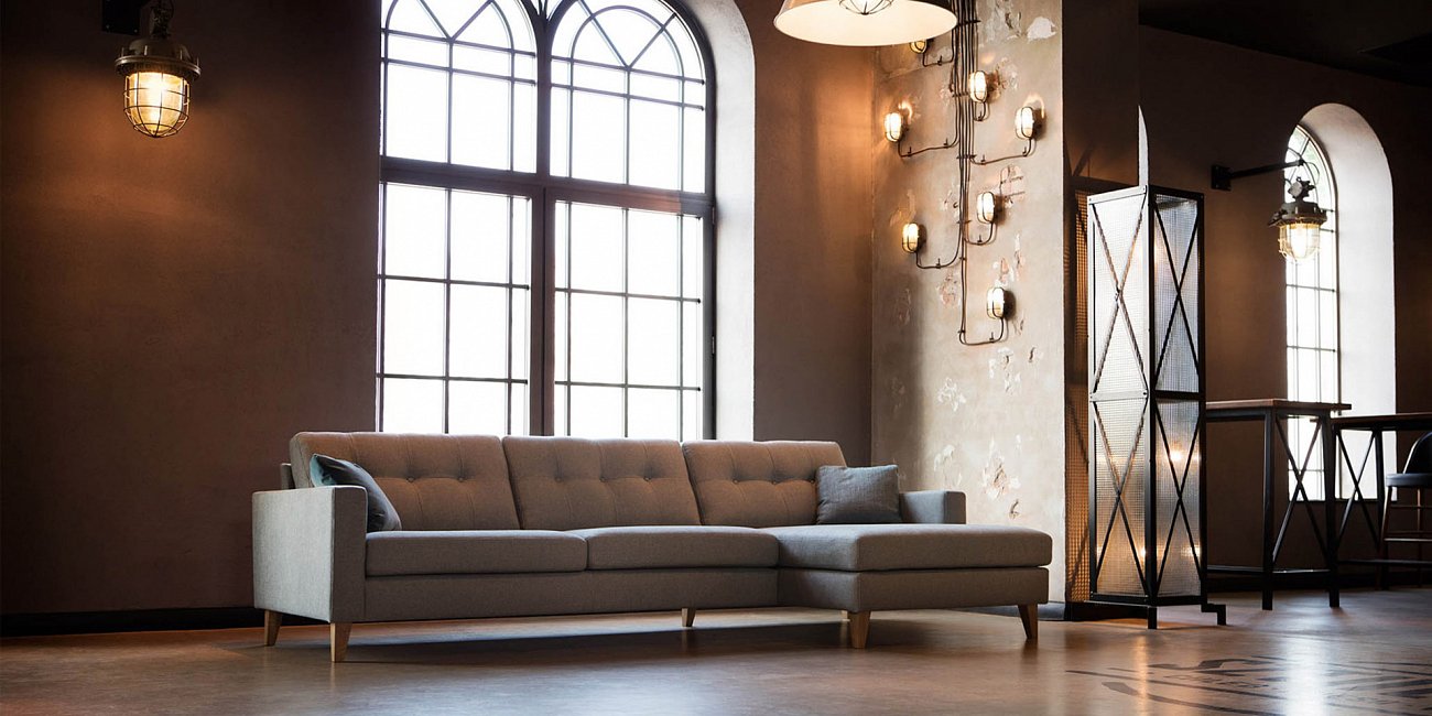 Диван Giorgio угловой серо-голубой SITS ДИЗАЙНЕРСКИЕ, GIORGIO 192006 Серый  - Вид №8