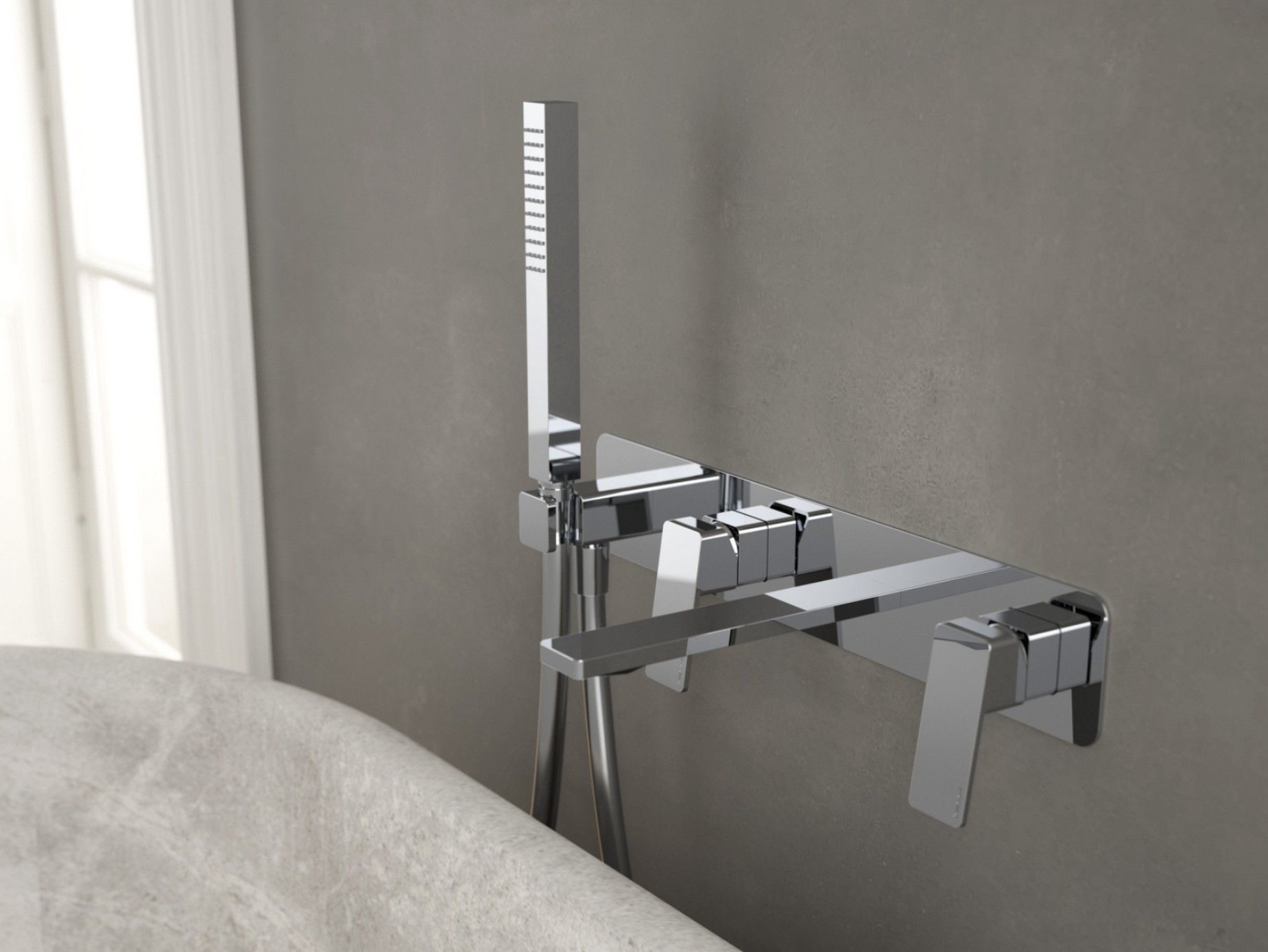 Набор для ванной из латуни Rubinetterie Treemme PA36 ARCH-00130426 - Вид №1