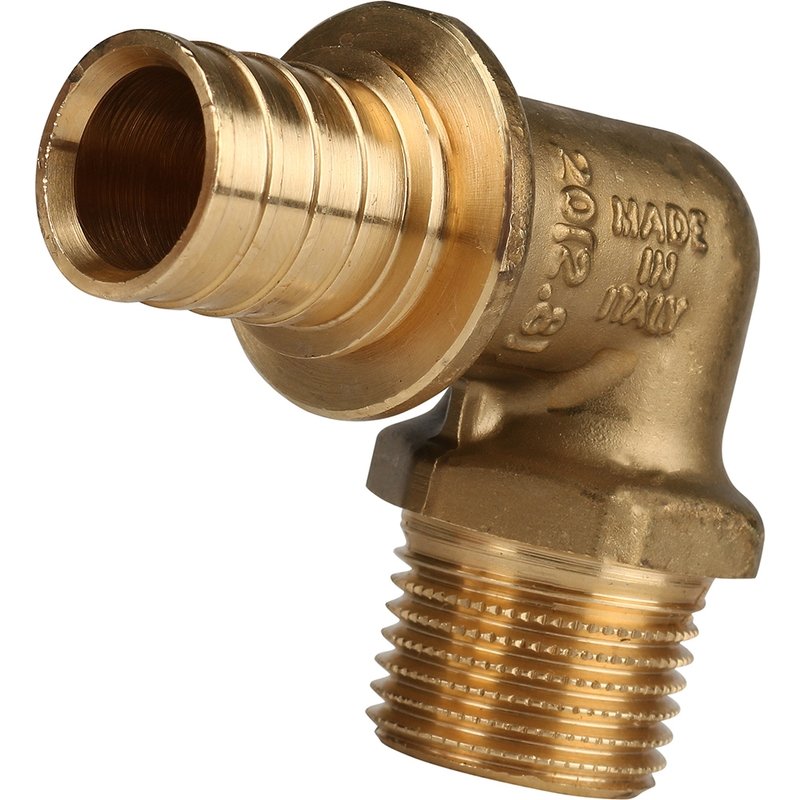 Угольник-переходник НР 20x1/2" аксиальный для труб из сшитого полиэтилена STOUT SFA0005002012 - Вид №6