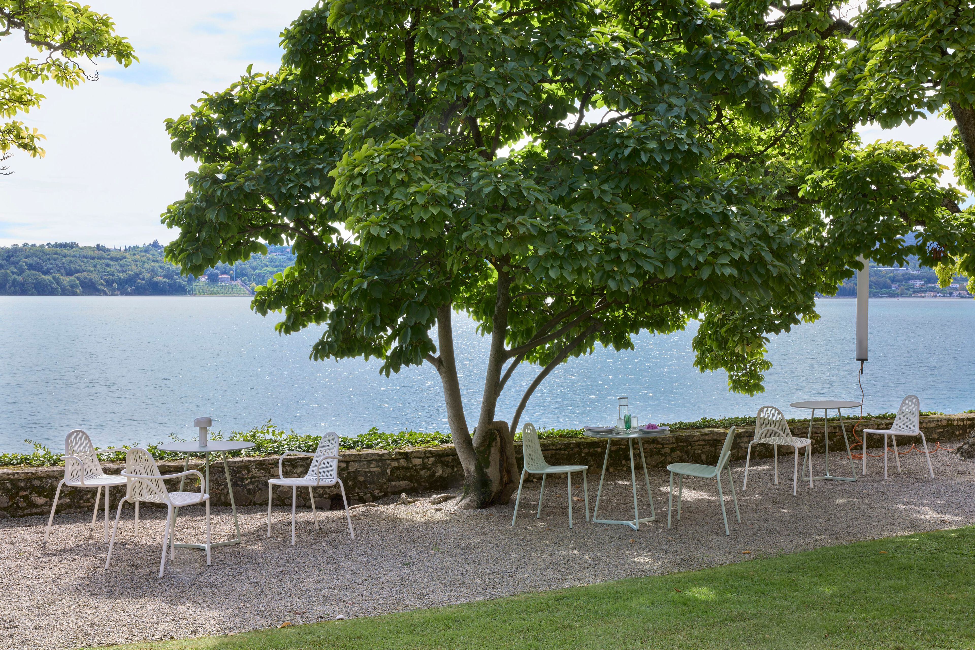 Металлический садовый стул с подлокотниками S-CAB Malvasia ARCH-00031479 - Вид №13