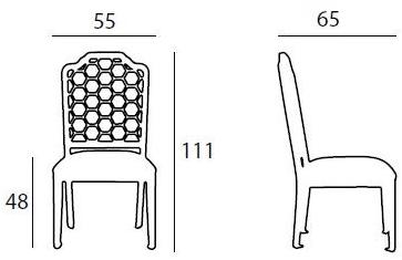 KOKET Деревянный стул sun-id-1364844 - Вид №5