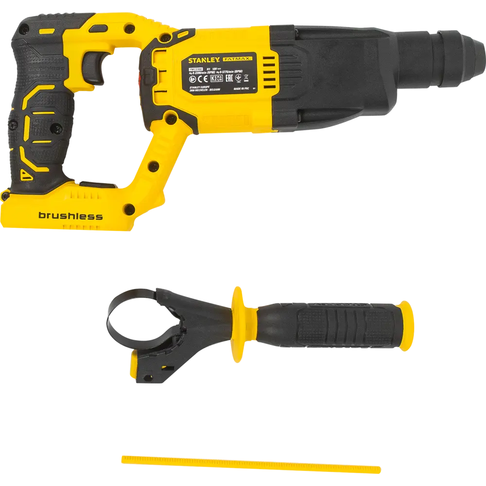 Перфоратор аккумуляторный Stanley Fatmax FMCD900B-XJ, 18 В Li-ion, без АКБ STLM-2063421 - Вид №4