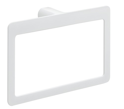 PI70(02) Gedy G-Pirenei, полотенцедержатель кольцо, цвет белый матовый 