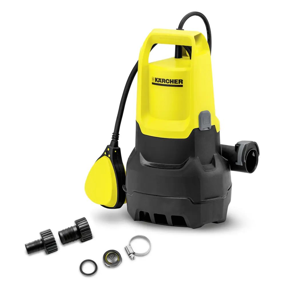 Насос погружной дренажный для грязной воды Karcher SP 1 Dirt Connector Set 5500 л/ч 84772872 STLM-2145111 