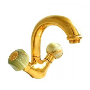 2132 ** 09O Смеситель для раковины на одно отверстие с поворотным изливом Nicolazzi Series Onice