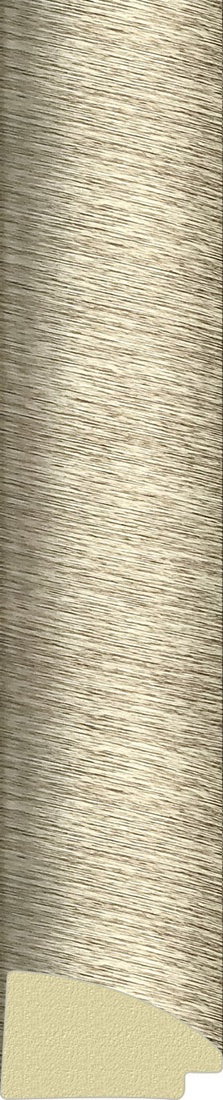 BY 7428 Зеркало в багетной раме - брашированное серебро 59 mm EVOFORM Octagon - Вид №3