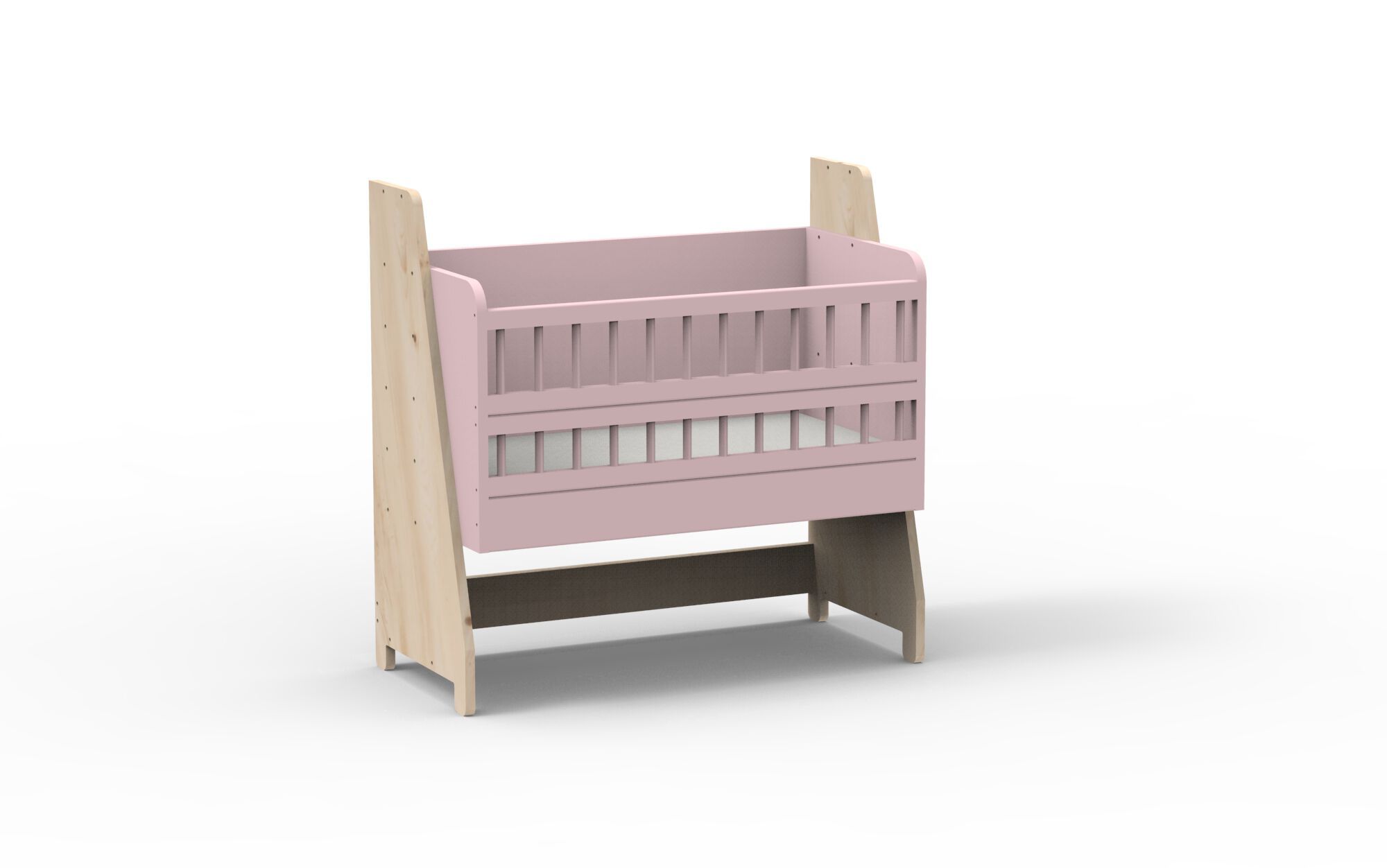 Лакированная деревянная кровать для сна Mathy by Bols ASYMETRY ARCH-00052185 - Вид №53