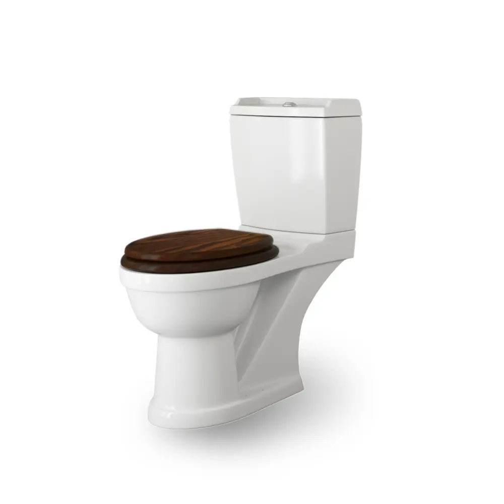 Унитаз напольный «Лондон» горизонтальный выпуск двойной слив Santreyd STLM-2192527 - Вид №6