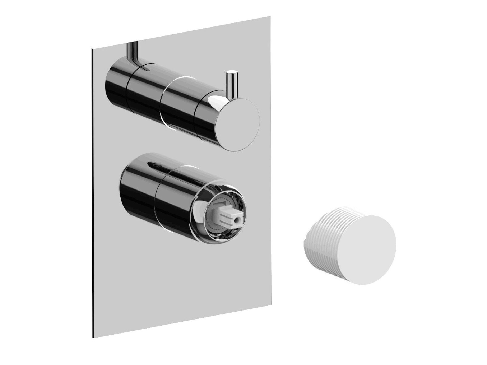 Встраиваемый смеситель для душа с переключателем Rubinetterie Frattini Gaia S ARCH-00024022