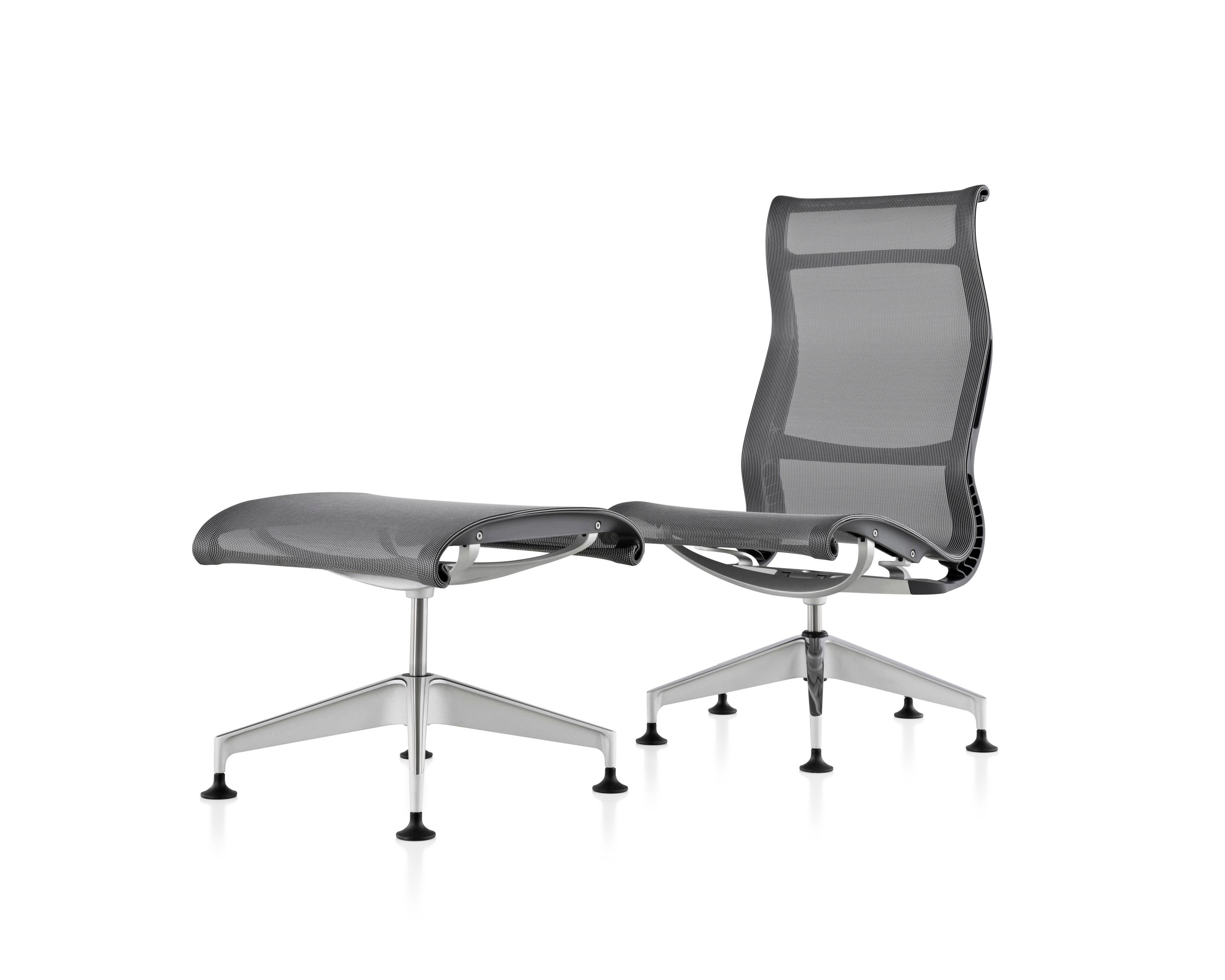 Сетчатое вращающееся офисное кресло с подлокотниками Herman Miller Setu ARCH-00041036 - Вид №10