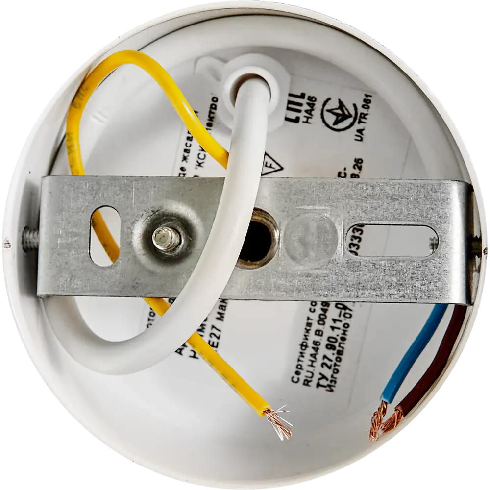 Настенный светильник бра Vitaluce Orso white 1 лампа 3м² E27 цвет белый глянцевая STLM-2008478 - Вид №4