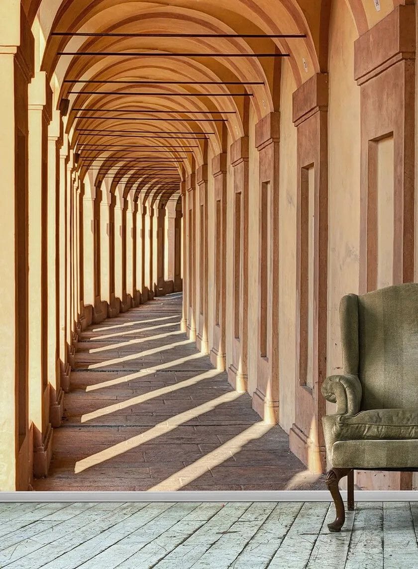 Классические обои, ПВХ бесплатно, экологически чистые, моющиеся WallPepper KRONOS ARCH-00140325 - Вид №1