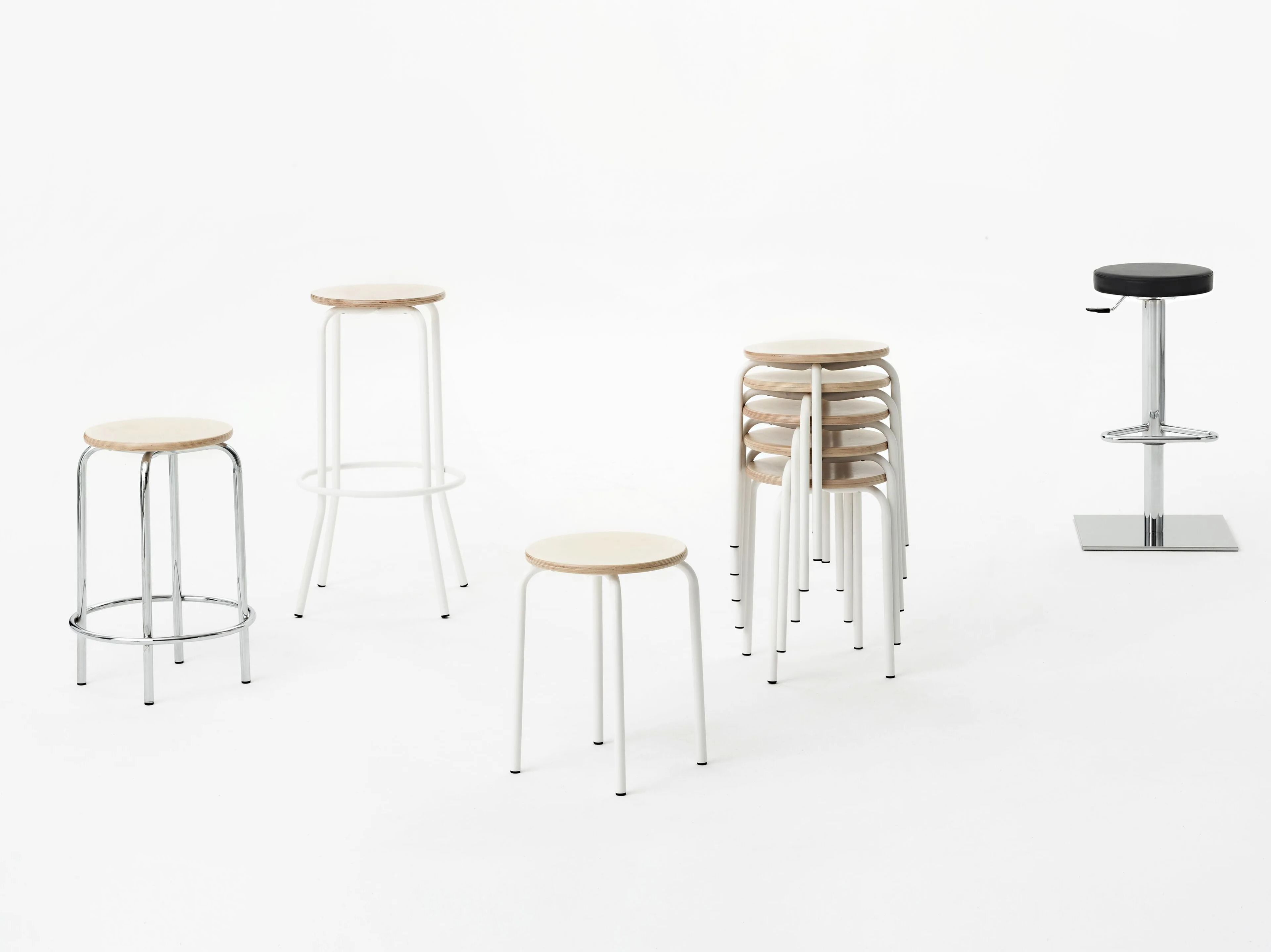 Штабелируемый стул из бука Mara Easy ARCH-00059243 - Вид №2