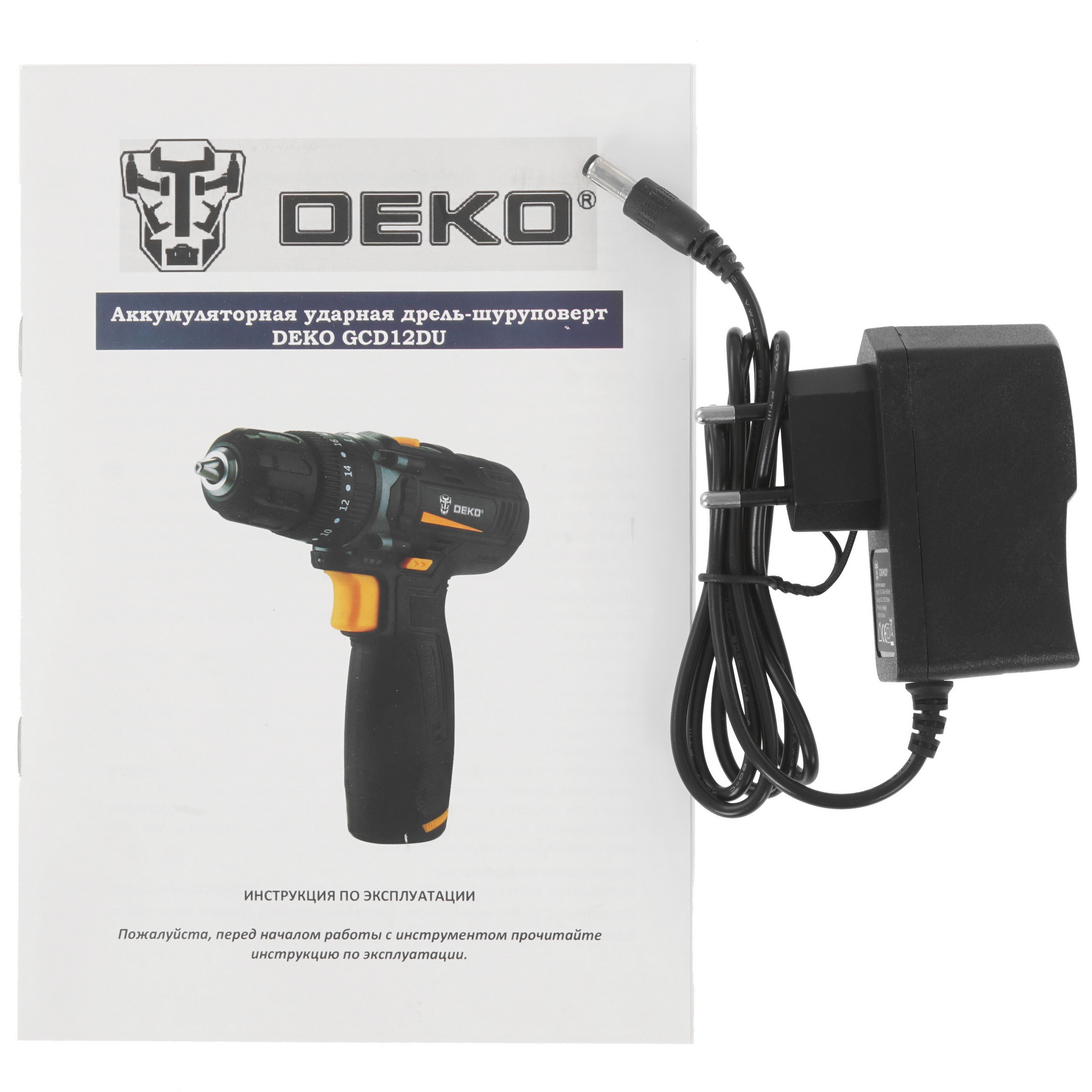 Дрель-шуруповерт DEKO GCD12DU SET4 5361648 STDN-0023824 - Вид №8