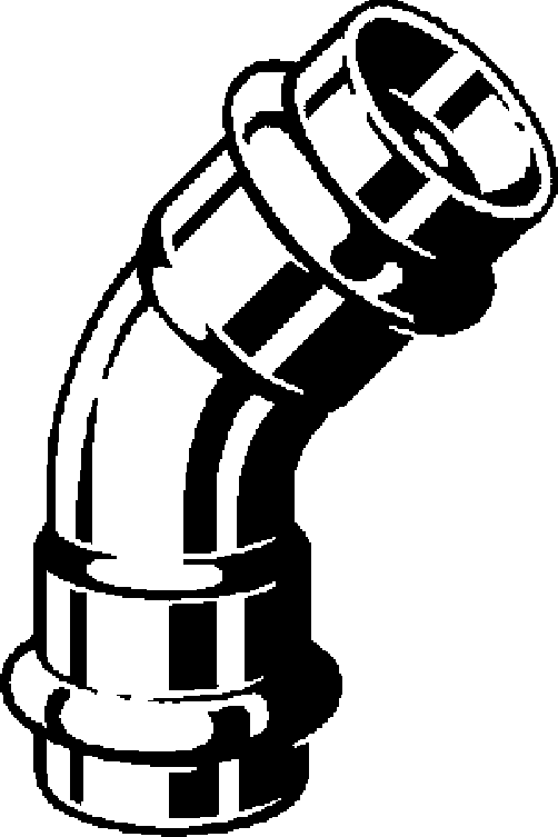 Viega Отвод 45° Sanpress Inox 2326 (435790) 435 790 - Вид №1