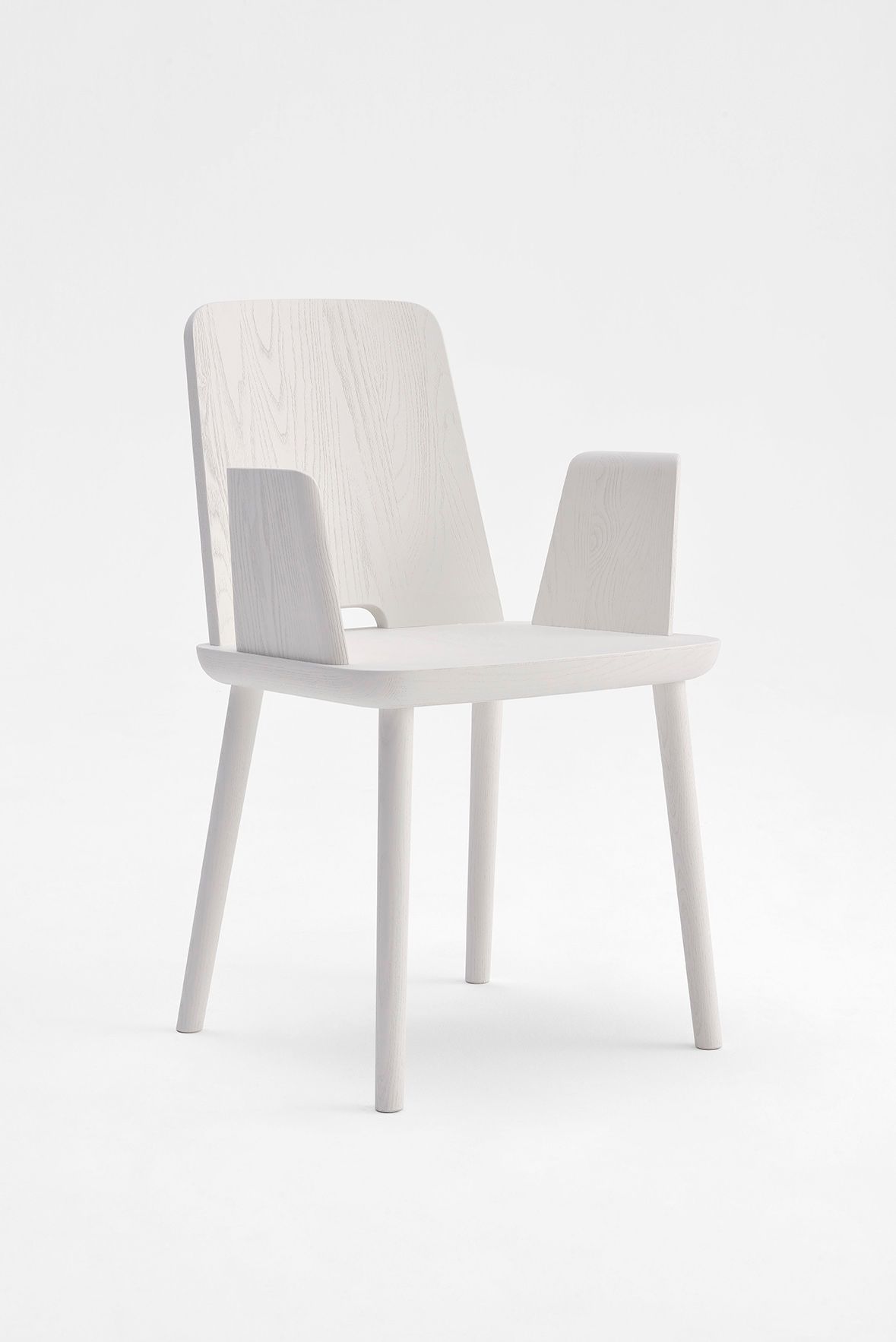 Стул из ясеня с подлокотниками SIPA планшет ARCH-00124717 - Вид №13