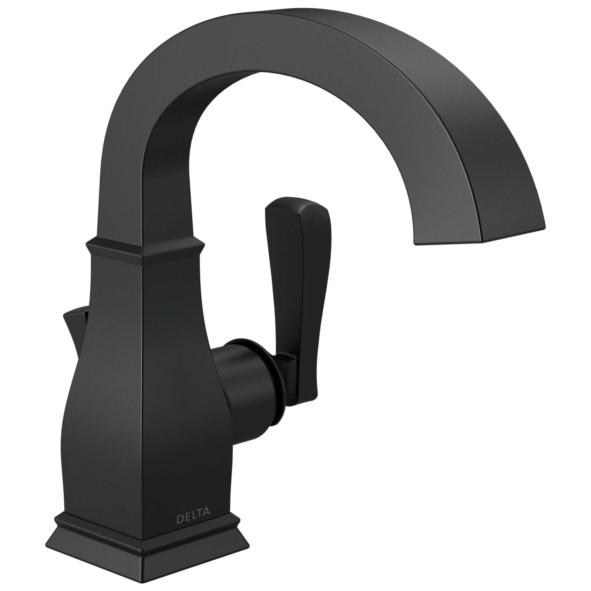 15718LF-BL Смеситель для ванной с одной ручкой Delta Faucet Lakewood Матовый черный
