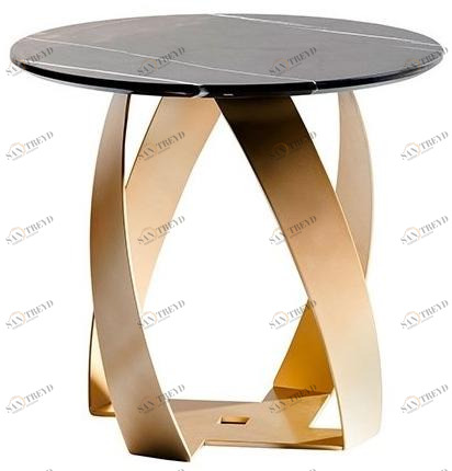 Potocco Круглый столик из мрамора Bon bon 770/tb