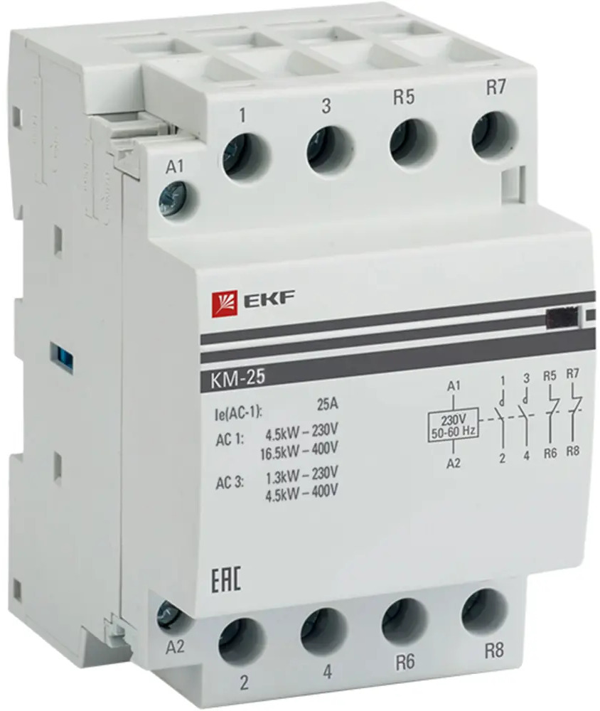 Контактор EKF КМ 2NC для эффективного управления мощными нагрузками 84579920