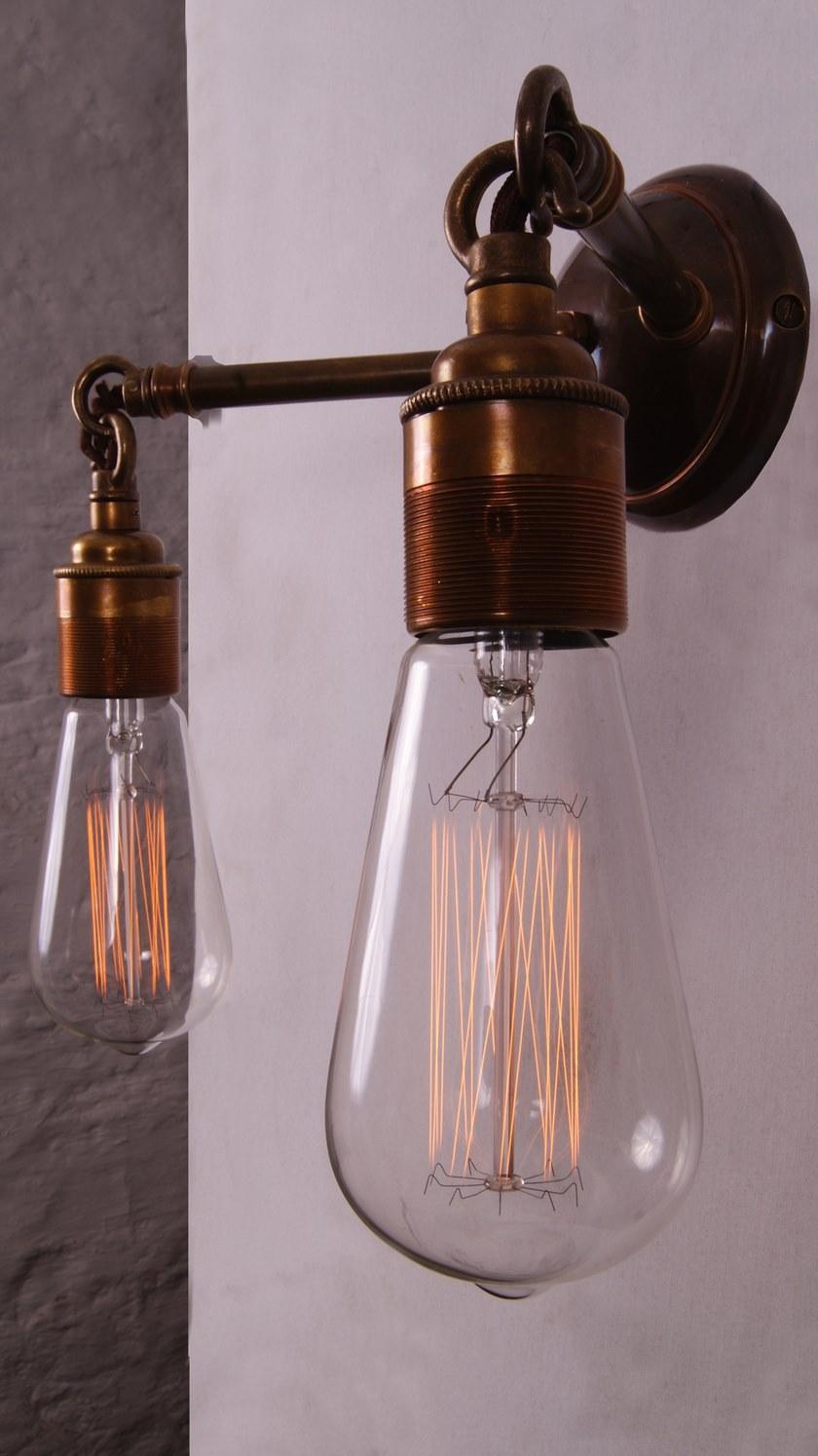 Mullan Lighting Бра с прямым светом ручной работы из латуни  Mlwl183  - Вид №1