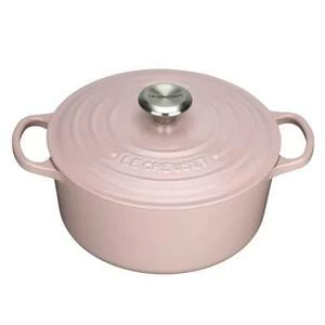 Кастрюля чугунная Le Creuset, Ø24 см, розовая
