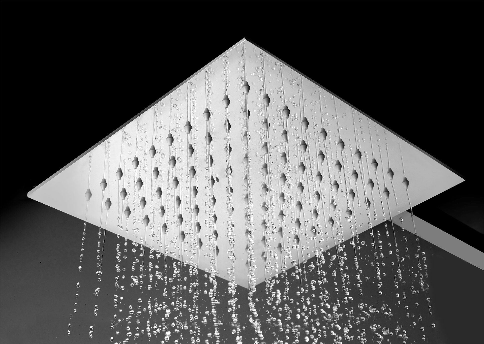 I00875 Потолочный & настенный душ Tetis 300 x 300 mm BOSSINI  - Вид №4