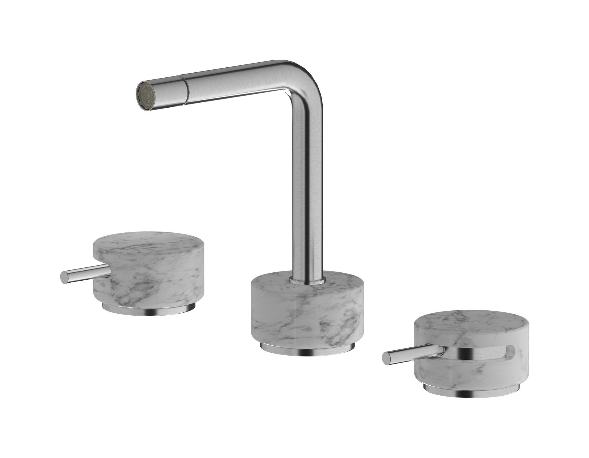 Смеситель для биде с 3 отверстиями для мраморной столешницы IB мрамор + мрамор Elle ARCH-00101784 - Вид №22