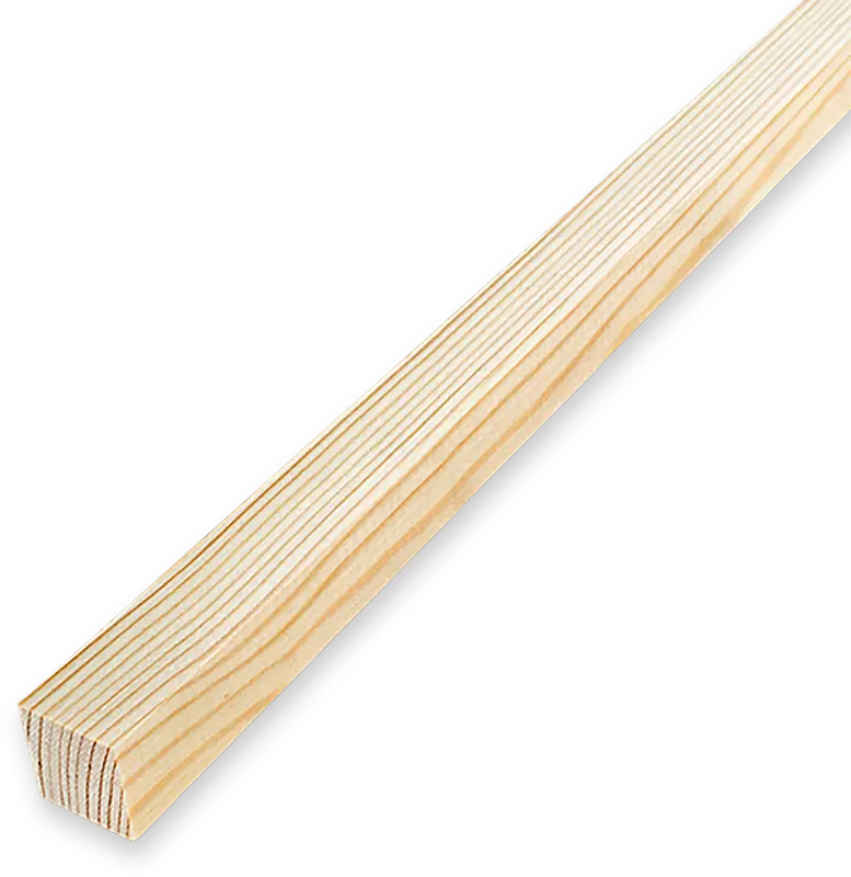 АРЕЛАН Декоративный брусок из сращенной сосны 19×19×2200 мм 81960938