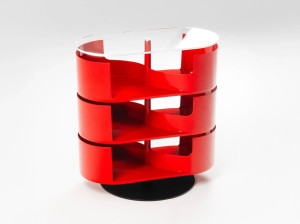 Стальной журнальный столик для гостиной