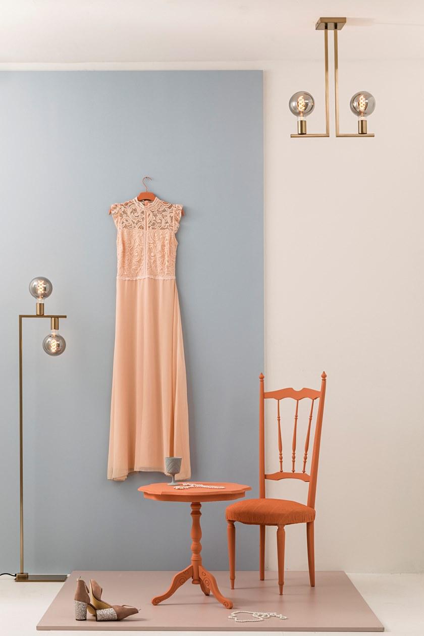 Rossini Illuminazione Торшер из металла с диммером Twin Twi005 - Вид №2