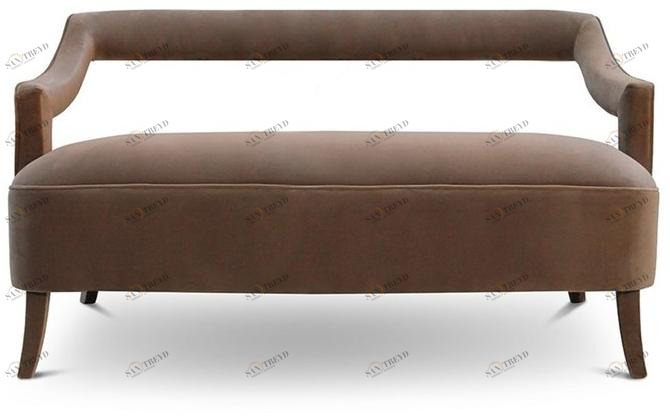 BRABBU 2-х местный бархатный диван Oka sun-id-1482272