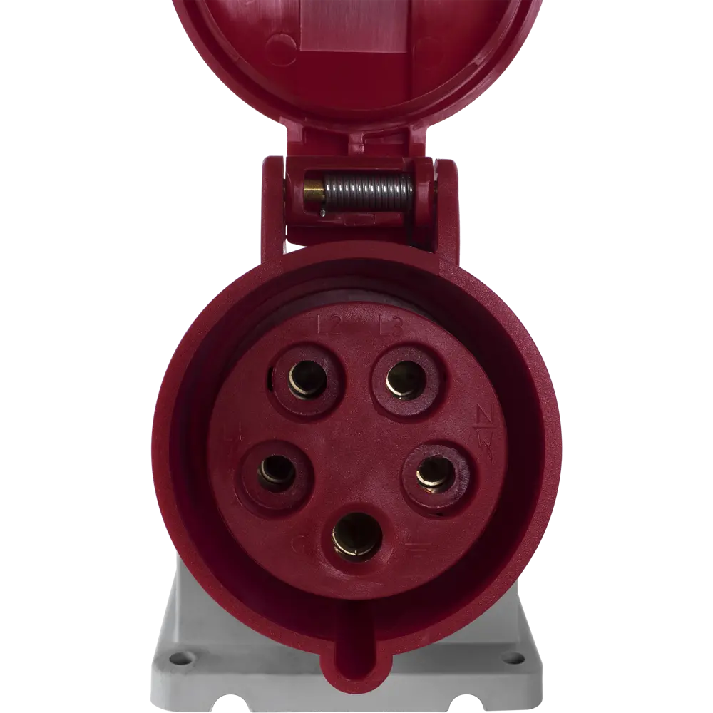 Розетка силовая ABB ноль заземление 32 А 380 В STLM-2088969 - Вид №2