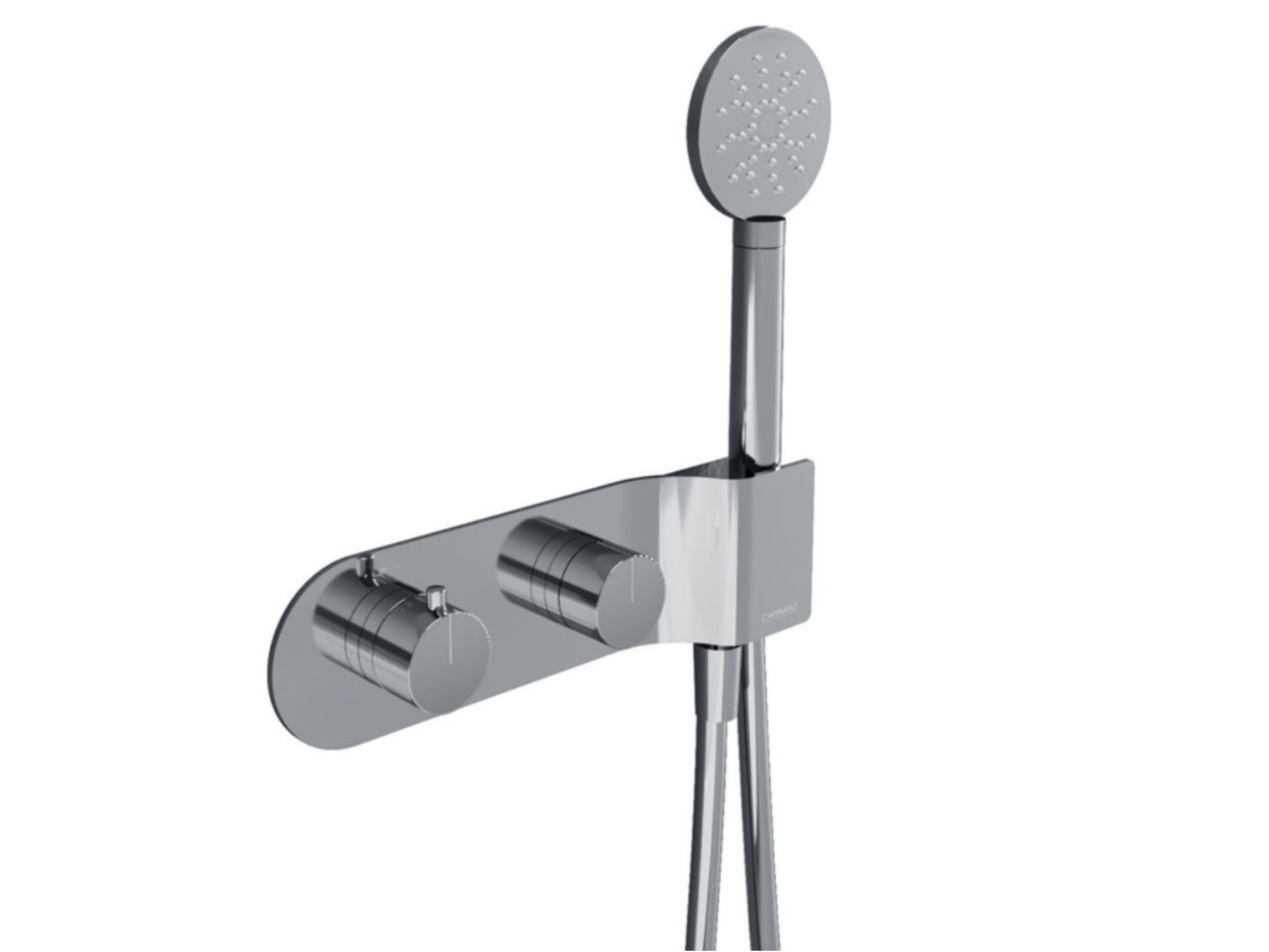 Встраиваемый термостатический смеситель для душа с ручным душем CARIMALI Q-TIME ARCH-00110656