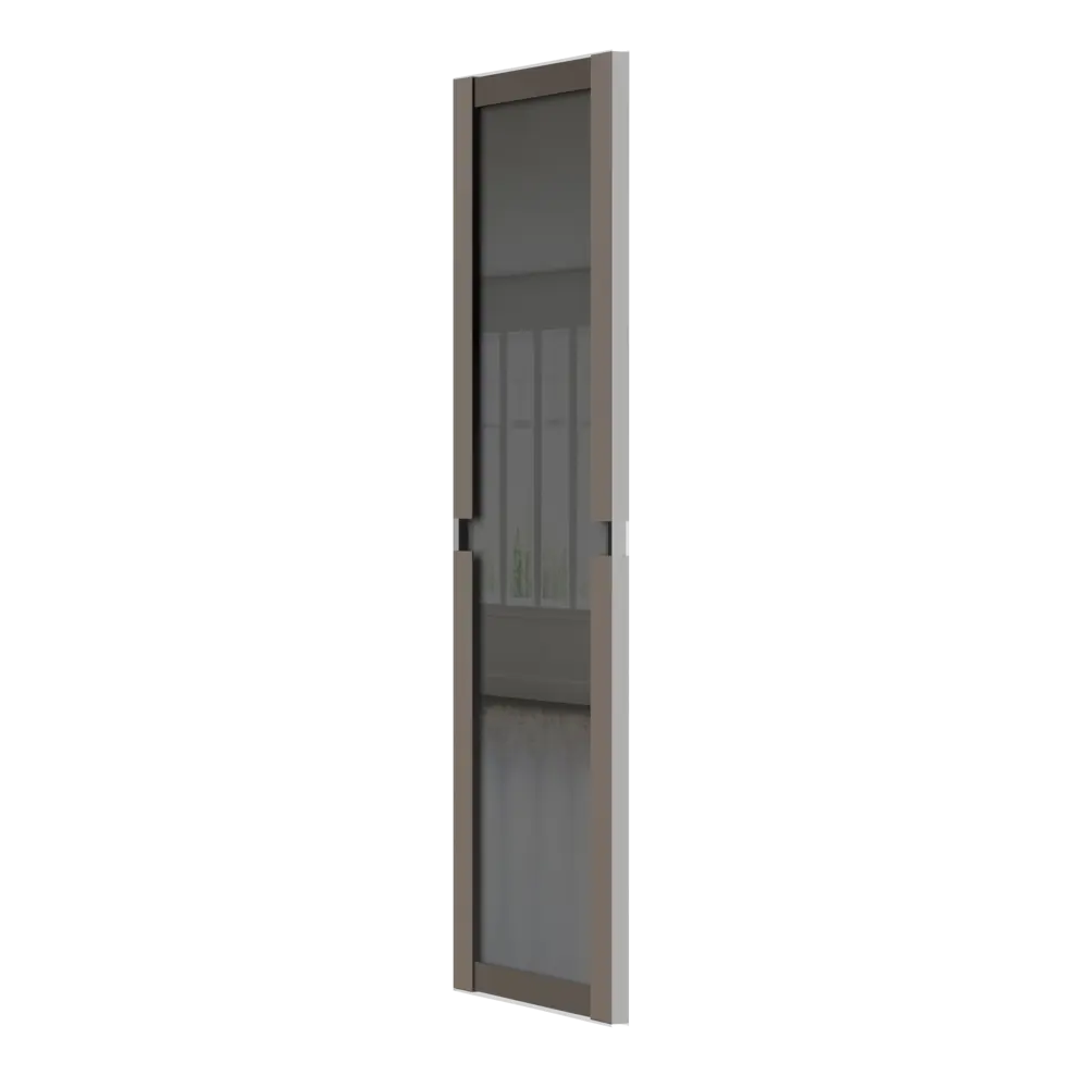 Дверь-купе KONSENSA 225.5x80.4 см с зеркалом профиль черный STLM-2117793 - Вид №6