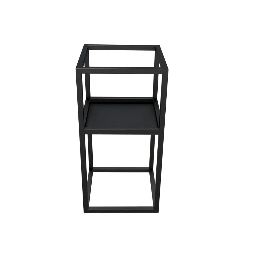 Santreyd — стальная подставка для цветов с полкой 25x50x25 см 88311253 STLM-0077581