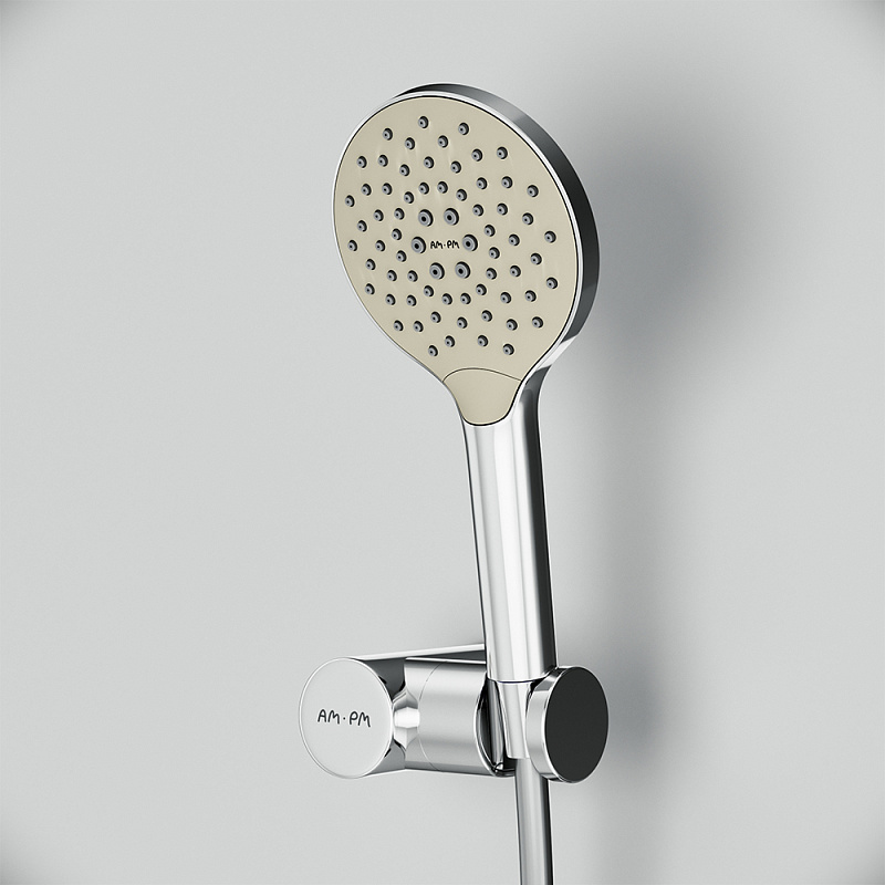 F0118000 душевой набор шланг 1750 ммдержатель ручного душа ручной душ 110 мм 3 функции AM.PM Like - Вид №2