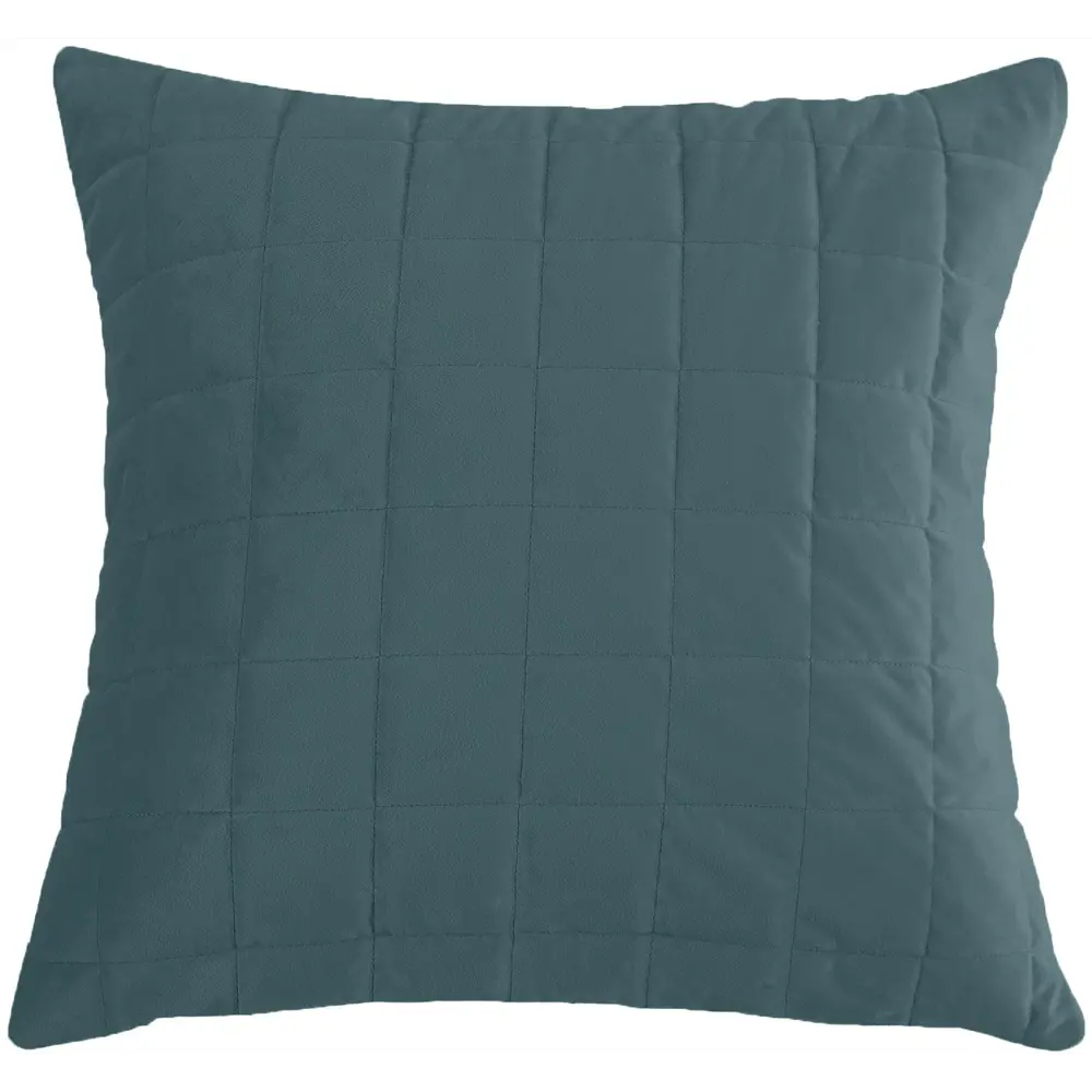 Декоративная подушка KREAFORTA Etna 50x50 см цвет сине-зеленый STLM-2019064