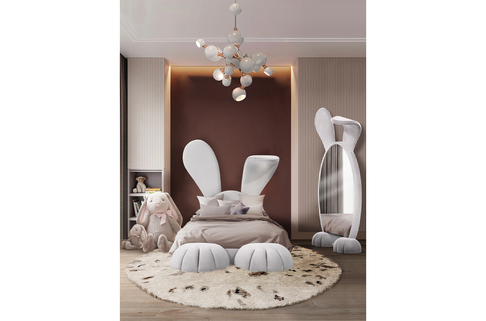 CIST375 Зеркала для детской Кролик Circu  - Вид №10