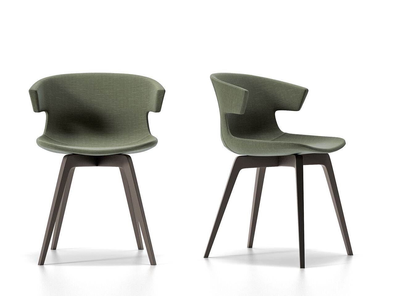 Тканевый стул с подлокотниками Santalucia Mobili Homy ARCH-00063025