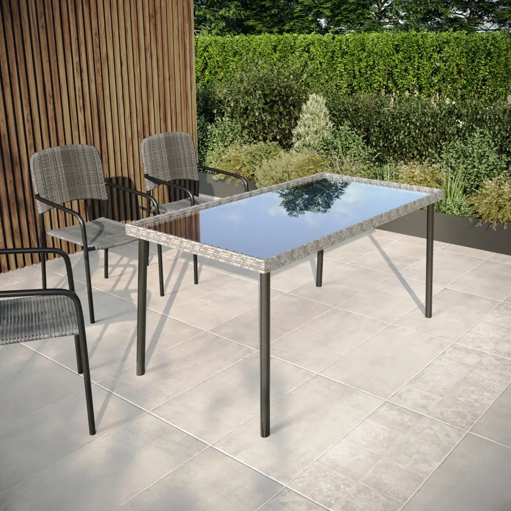 Садовый стол Zena 153x94x10 серый Santreyd нет STLM-2118116 - Вид №4